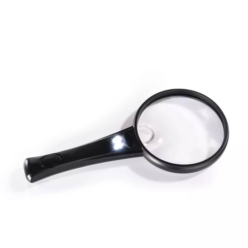 Lupe Hama Basic 90 LED 4x Schwarz 9 cm Durchmesser