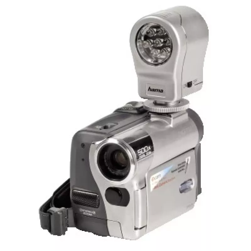 Hama LED-Lampe „Magnum DigiLight“ Camcorder-Blitz Silber