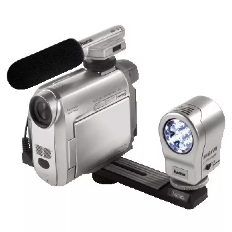 Hama LED-Lampe „Magnum DigiLight“ Camcorder-Blitz Silber