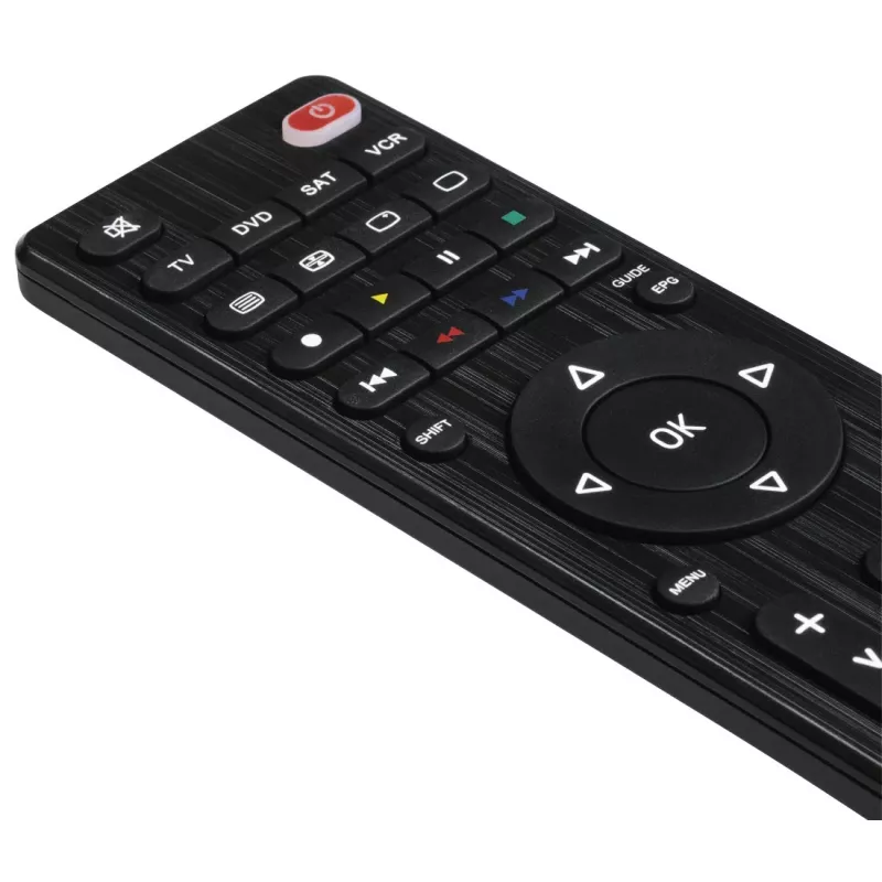 Hama 00012306 Fernbedienung IR Wireless DVD/Blu-ray, STB, TV, VCR Drucktasten