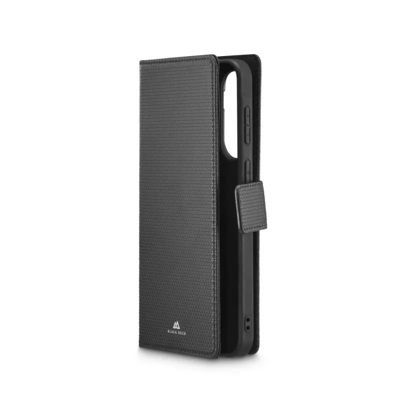 Handyhülle Schwarz Rock 00037343 — Brieftaschen-Booklet für Samsung Galaxy A37 5G, schwarz, 1 Stk.