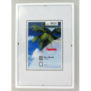 Hama Clip-Fix 13 x 18 Transparenter Glas-Bilderrahmen 9 x 13 cm