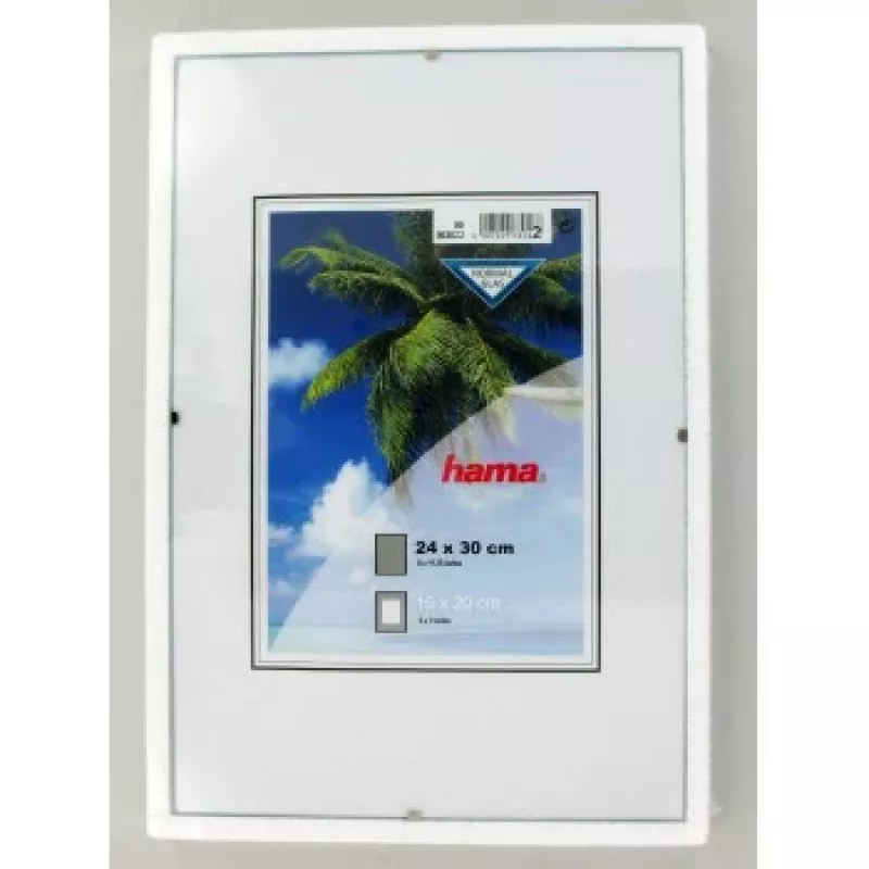 Hama Clip-Fix 24 x 30 cm Transparenter Glasrahmen 15 x 20 cm