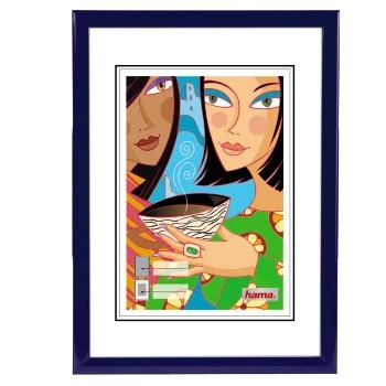 Bilderrahmen Hama Madrid 30x40 Blau