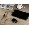 Hama USB 2.0 Adapterkabel USB-Kabel 0,15 m USB A Micro-USB B Schwarz