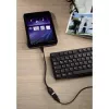 Hama USB 2.0 Adapterkabel USB-Kabel 0,15 m USB A Micro-USB B Schwarz