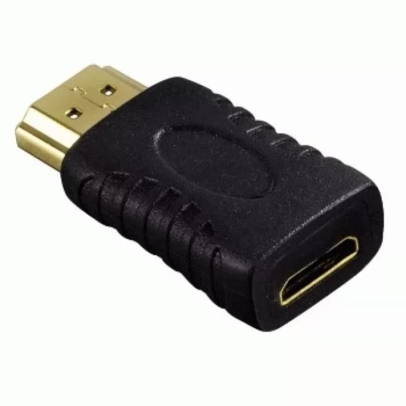 Hama HDMI 1.3 A/C (mini) Adapter, schwarz