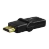 Hama Kompakt-Adapter HDMI-Stecker - HDMI-Buchse, schwenkbar, schwarz