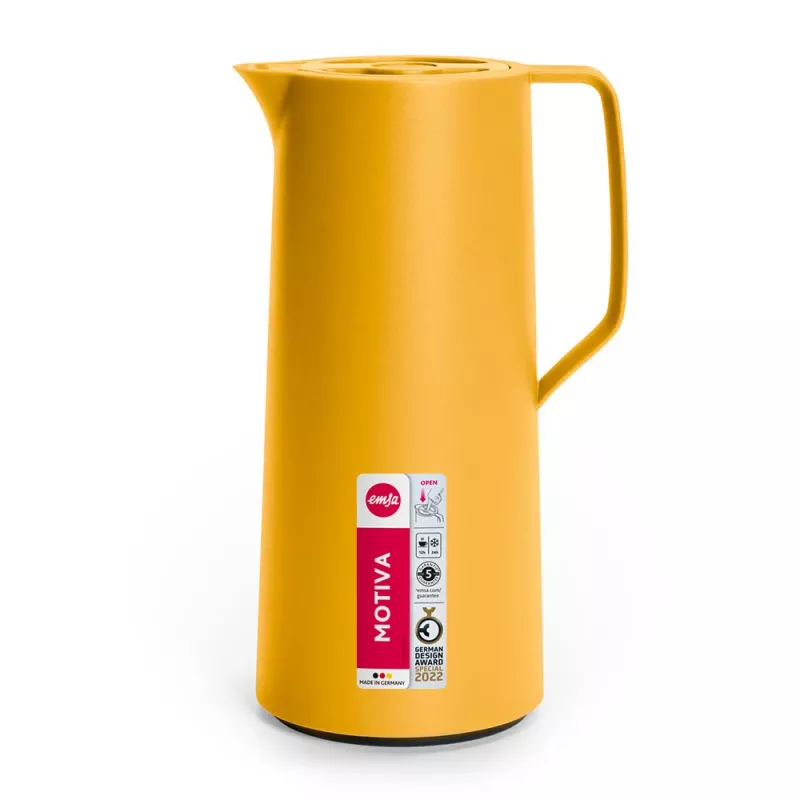 EMSA Motiva Einzel-Teekanne 1000 ml Gelb