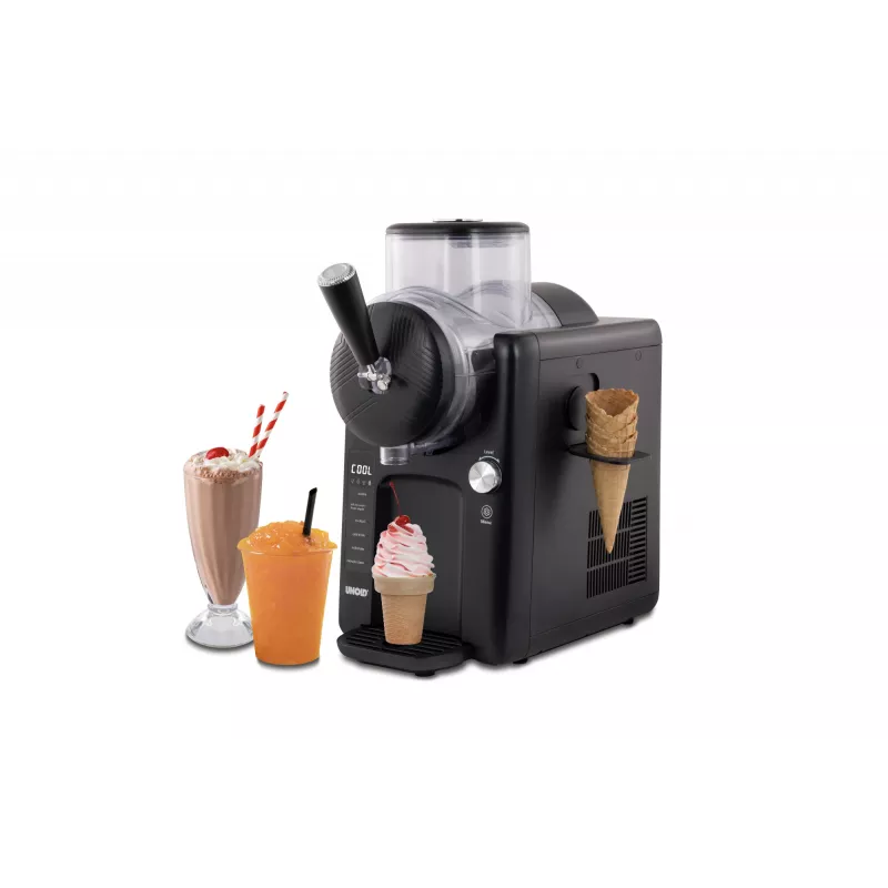 Unold 2in1-Slush- und Softeismaschine Sofie 48956 1400 L 150 W Schwarz
