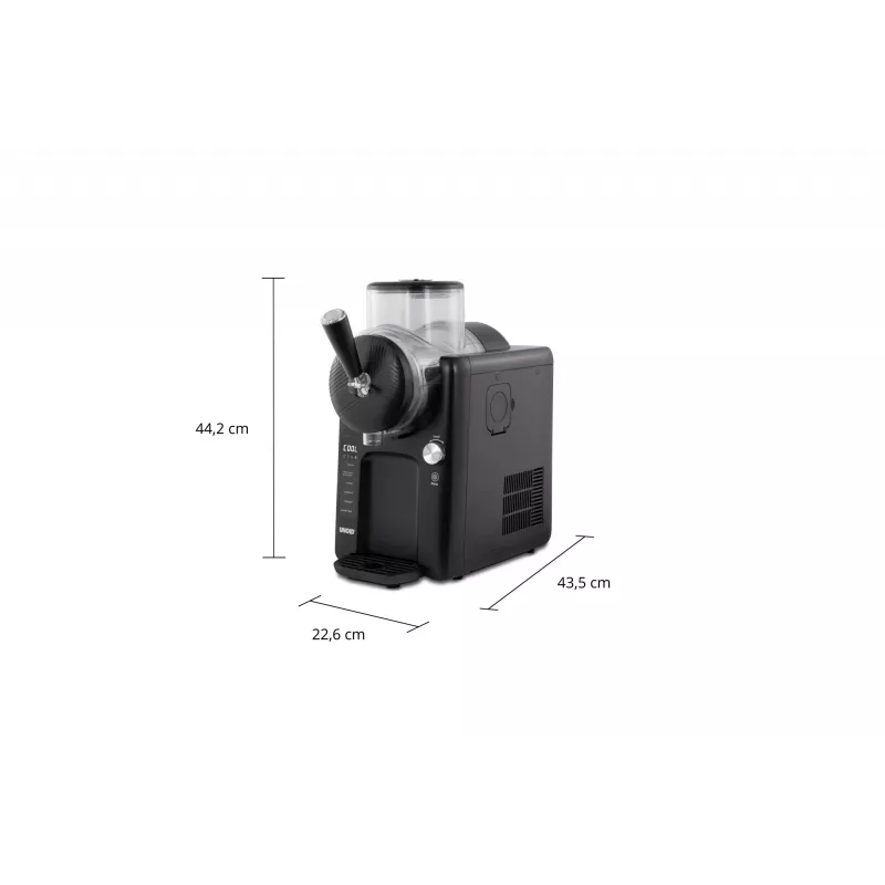 Unold 2in1-Slush- und Softeismaschine Sofie 48956 1400 L 150 W Schwarz