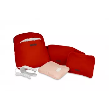 Unold Wärmi Premium Set - Elektrische Wärmflasche 86023 electric hot-water bottle 380 W Rot