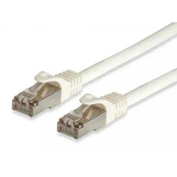 Equip Cat.6A Pro S/FTP Patchkabel, 2m, Weiß, 2 m, Cat6a, S/FTP (S-STP), RJ-45, RJ-45, Weiß