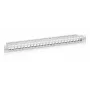 Equip 24-Port Keystone Cat.6 geschirmtes Patchpanel, Hellgrau
