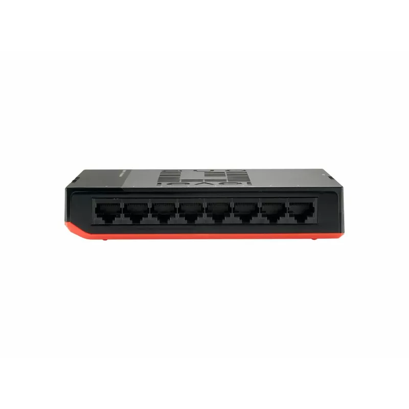 LevelOne 8-Port Gigabit Switch, Unmanaged, Gigabit Ethernet (10/100/1000), Full Duplex, Wandmontage möglich