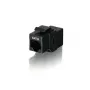 Equip Cat.6 Ungeschirmter Keystone Inline-Koppler, Schwarz, Gold, 15 mm, 33 mm, 20 mm, 75 g