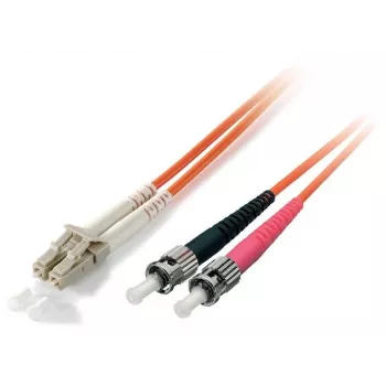 Equip LC/ST Glasfaser-Patchkabel, OS2, 1,0 m