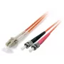 Equip LC/ST Glasfaser-Patchkabel, OS2, 1,0 m