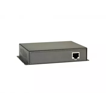 LevelOne PoE over Hybrid Kabel Receiver, 1 PoE-Ausgang, Netzwerkempfänger, 2000 m, 100 Mbit/s, Vollduplex, Halbduplex, 1000 Einträge, 14880 pps