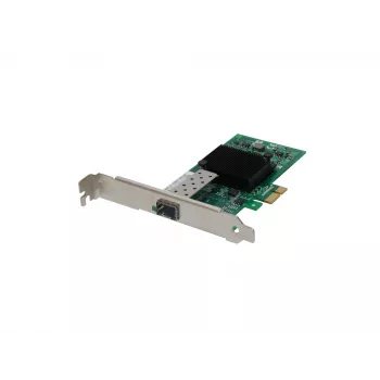 LevelOne Gigabit Fiber PCIe-Netzwerkkarte, 1 x SFP, Intern, Kabelgebunden, PCI Express, Glasfaser, 1000 Mbit/s, Aluminium