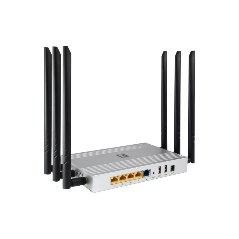LevelOne AC1200 Dual-Band Wireless Access Point, Desktop, Steuergerät-verwaltet
