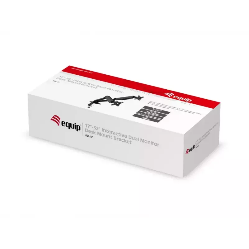 Equip 13–27 Zoll interaktive duale Monitor-Tischhalterung