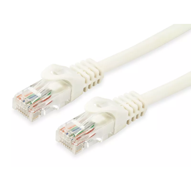 Patchkabel Equip Cat.6A U/UTP RJ-45 0,5 m Weiß