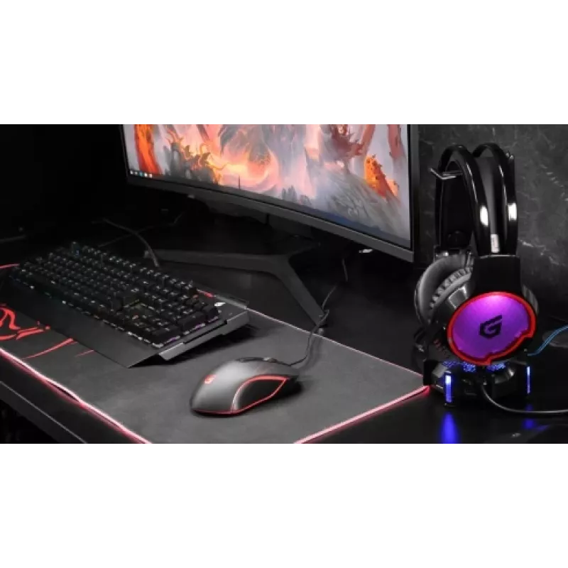 Conceptronic KRONIC Mechanische Gaming-Tastatur, RGB, deutsches Layout