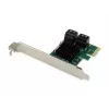 Conceptronic EMRICK 4-Port SATA PCIe Adapter mit SATA-Kabel