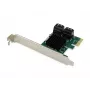 Conceptronic EMRICK 4-Port SATA PCIe Adapter mit SATA-Kabel