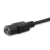 Equip Hochwertiges Netzkabel, C13 auf Schuko, 3,0 m, 3 m, IEC C13, CEE7/7, H05VV-F3G, 250 V, 10 A