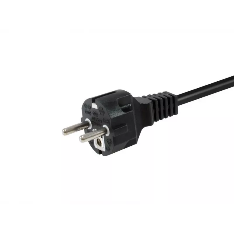 Equip 112180 Netzkabel Schwarz 1,8 m CEE7/7 CEE7/3