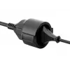 Equip 112180 Netzkabel Schwarz 1,8 m CEE7/7 CEE7/3