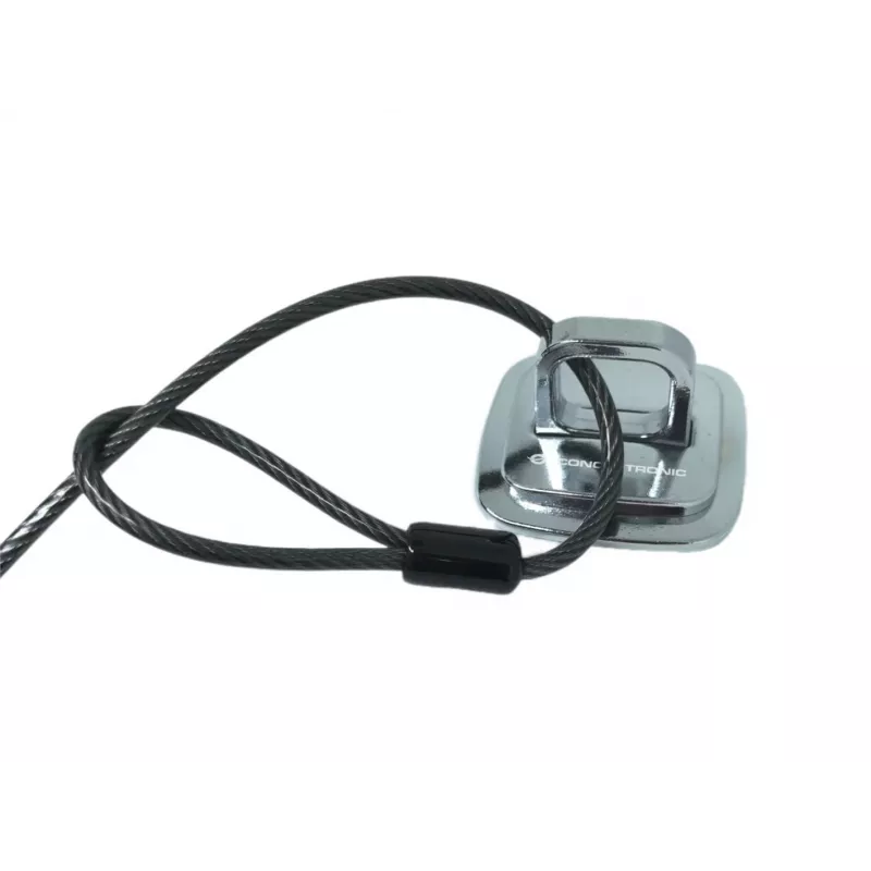 Tischmontage-Sicherheitsanker CONCEPTRONIC LBA01 — Zink, silber, 52×46,6×33 mm
