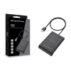 Conceptronic BIAN11B Dual-Interface Smart-ID-Kartenleser, USB 2.0, Near Field Communication (NFC), 1 m, Schwarz, 100 g