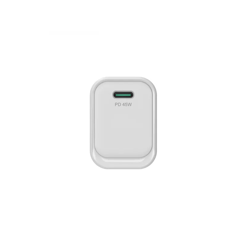 CONCEPTRONIC ALTHEA19W45 1-Port 45W GaN USB-C PD Ladegerät mit PPS, PD 3.0, 100–240V, Weiß