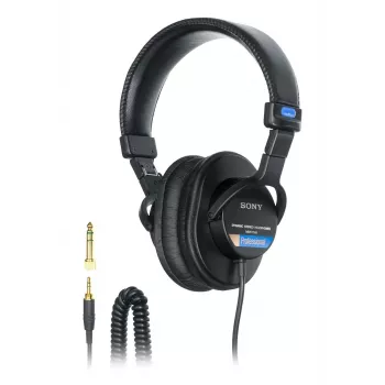 Sony MDR7506 Kopfhörer/Headset Kabelgebunden Kopfband Bühne/Studio Schwarz