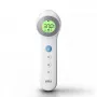 Digitales Stirnthermometer BRAUN BNT400 — Fernmessung, Bereich 34–43 °C, Genauigkeit 0,1 °C, weiß