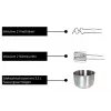 Unold 78720 Handmixer 500 W Weiß