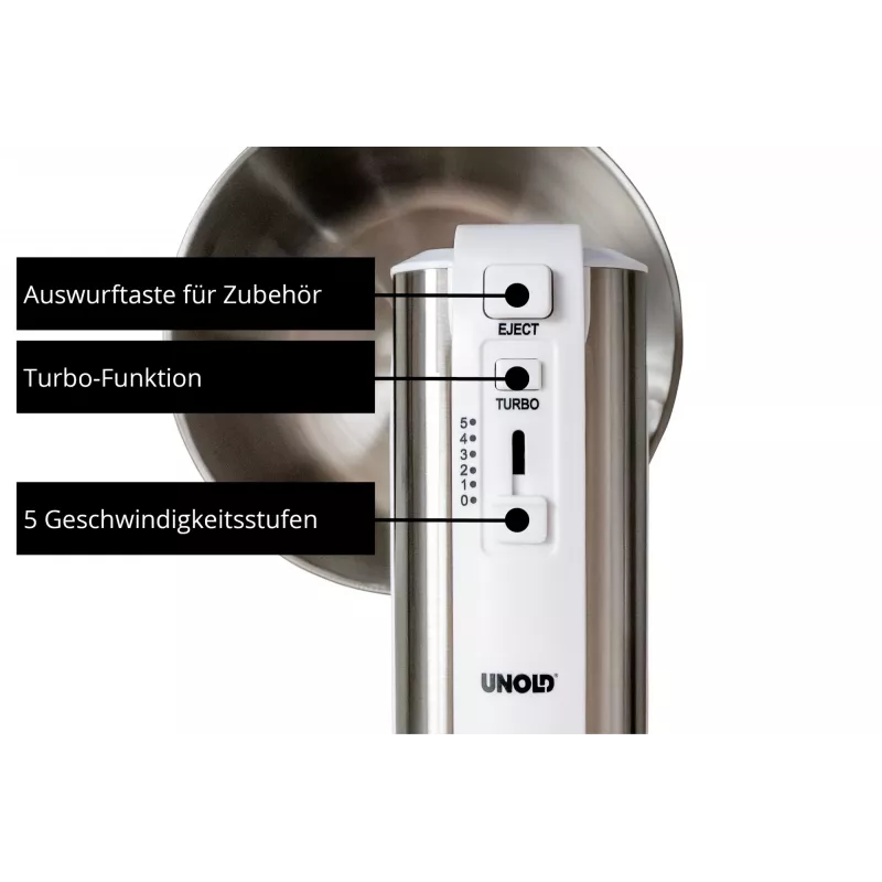 Unold 78720 Handmixer 500 W Weiß