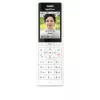 DECT-Schnurlostelefon FRITZ X6 Weiß International — Freisprecheinrichtung, Anrufbeantworter, 100-Einträge-Telefonbuch