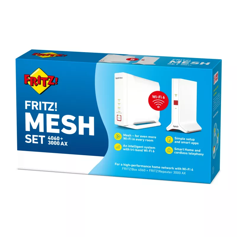 Mesh-Set FRITZ 4060 + 3000 AX International
