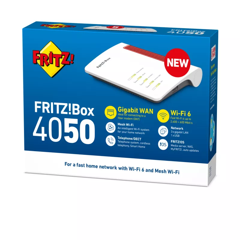Box 4050 International WLAN-Router Dualband (2,4 GHz / 5 GHz)