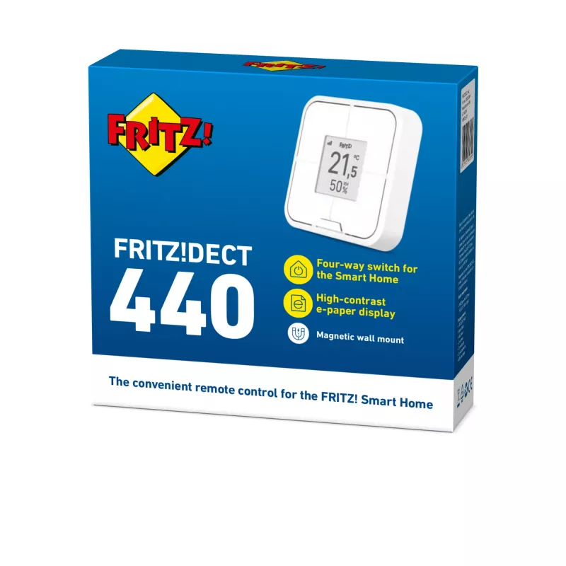 AVM FRITZ!DECT 440 International kabelloser Lichtcontroller, Weiß, DECT
