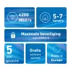 Mesh Set FRITZ 4200 3-Packung Edition Inter Dualband (2,4 GHz / 5 GHz) Wi-Fi 6E (802.11ax) Rot, Weiß 2x2/4x4