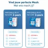 Mesh Set FRITZ 4200 3-Packung Edition Inter Dualband (2,4 GHz / 5 GHz) Wi-Fi 6E (802.11ax) Rot, Weiß 2x2/4x4