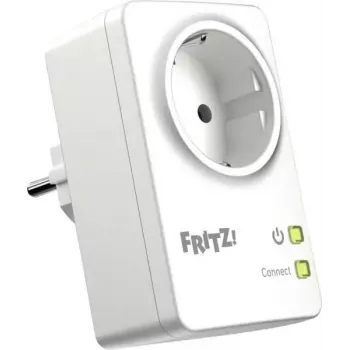Smart-Steckdose FRITZ 20003113 – kabellose Innensteckdose, 230 V, max. Eingangsleistung 1,1 W, weiß