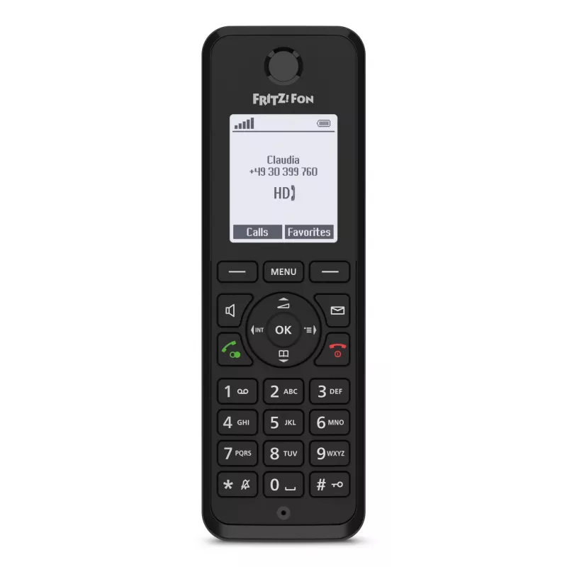 DECT-Telefon AVM FRITZ! Fon M3 International — schnurloses Mobilteil, Anruferkennung, Freisprecheinrichtung, 1 Mobilteil, 1000 Einträge Telefonbuch