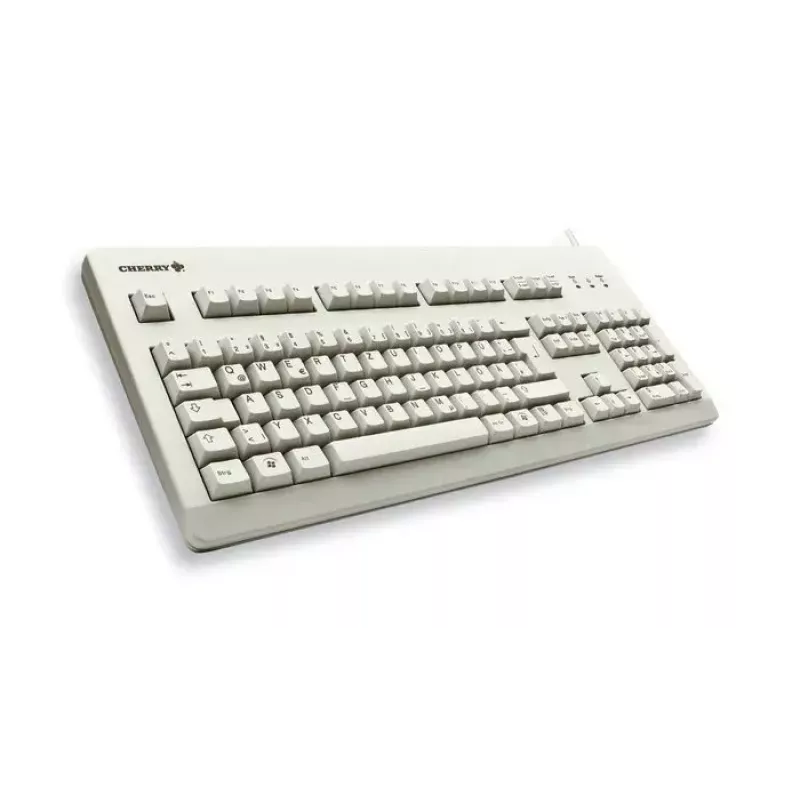 Mechanische Full-Size-Tastatur CHERRY G80-3000 USB QWERTY UK English Grau, 105 Tasten, 1,75 m Kabel