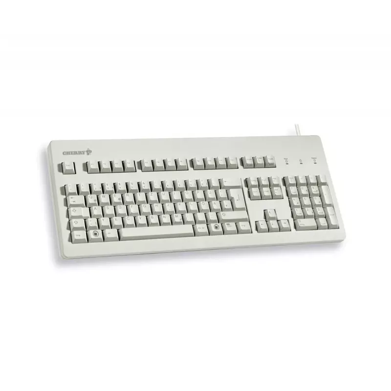 Mechanische Full-Size-Tastatur CHERRY G80-3000 USB QWERTY UK English Grau, 105 Tasten, 1,75 m Kabel